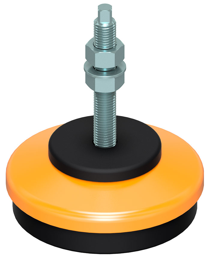 Anti-Vibration-Foot-Painted-Steel-Fix-Screw-Teknoplus