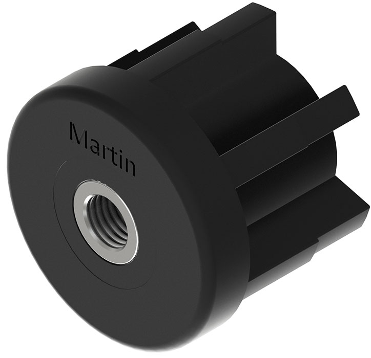 Heavy-Duty-Polyamide-Plug-Round-Stainless-Steel-Insert