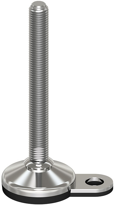 Hygienic-Style-Stainless-Steel-Foot-Articulated-Screw-Bolt-Down-Vulcanized-Rubber