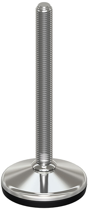 Hygienic-Style-Stainless-Steel-Foot-Articulated-Screw-Vulcanized-Rubber